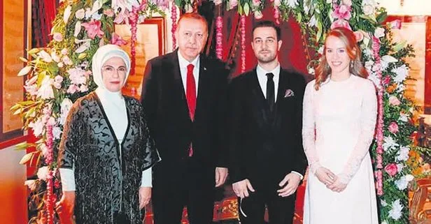 Yelda Demirören ile Haluk Kalyoncu nişanlandı | Yüzükleri Başkan Erdoğan taktı