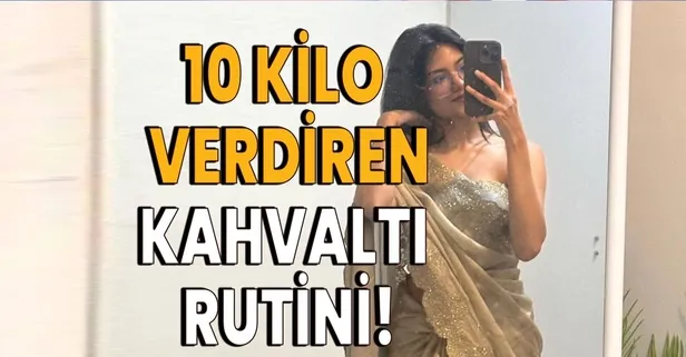 Ünlü fenomen tek tek sırrını açıkladı: Kahvaltıda bu değişikliği yaparak 30 günde 10 kilo verebilirsiniz!