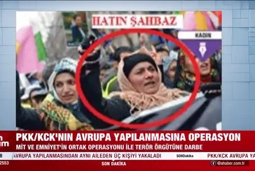 MİT ve Emniyet'ten PKK'nın Avrupa ayağına darbe!