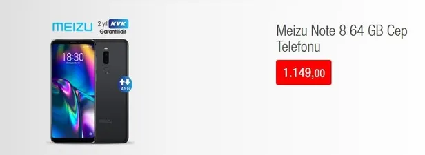Meizu Note 8 teknik özellikleri nelerdir? BİM'de satışa sunulan Meizu Note 8 fiyatı ne kadar?-3