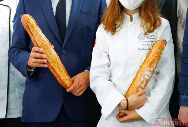 Fransa Cumhurbaşkanı Emmanuel Macron fuar ziyaretinde yumurtalı saldırıya uğradı - 5