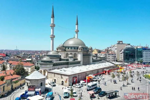 Taksim Camii İstanbul'un sembolleri arasında yerini aldı! İşte en güzel kareler - 20