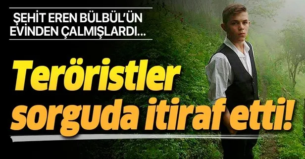 PKK’lıların Eren Bülbül’ün evinden çaldığı erzak, depolarında bulundu