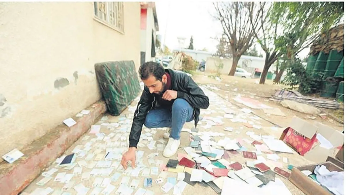 Şam'da Esad rejiminin gözaltı merkezinde binlerce kayıp insanın kimlikleri bulundu
