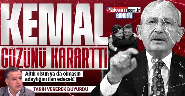 Kemal Kılıçdaroğlu adaylık için gözünü kararttı! CHP’li Barış Yarkadaş: Altılı masa olsa da olmasa da adaylığını ilan edecek