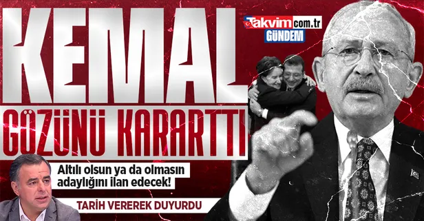 Kemal Kılıçdaroğlu adaylık için gözünü kararttı! CHP'li Barış Yarkadaş: Altılı masa olsa da olmasa da adaylığını ilan edecek