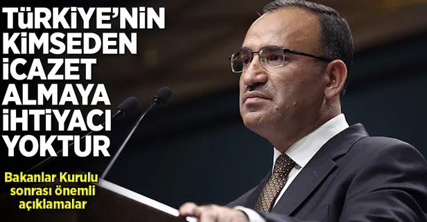 Bakanlar Kurulu sonrası önemli açıklamalar