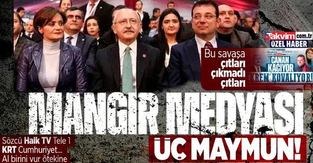 CHP medyası 3 maymunu oynuyor! Ekrem İmamoğlu - Canan Kaftancıoğlu kavgasına çıtları çıkmadı