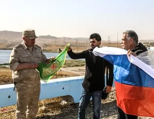 ABD'nin boşalttığı Tişrin üssünde YPG/PKK flamasıyla devir teslim!