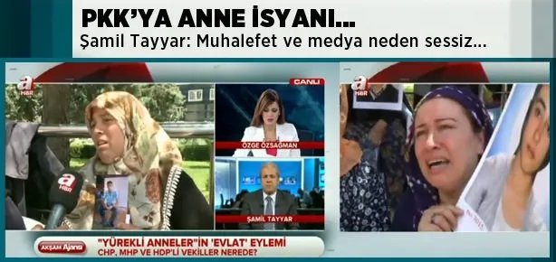 PKK’ya anne isyanı!
