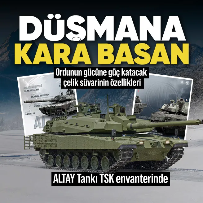 Savunma sanayiinde 23 yıllık devrim | ALTAY Tankı TSK envanterinde! İşte ordunun gücüne güç katacak çelik süvarinin özellikleri!