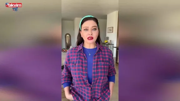 Nurgül Yeşilçay usulü doğum günü!