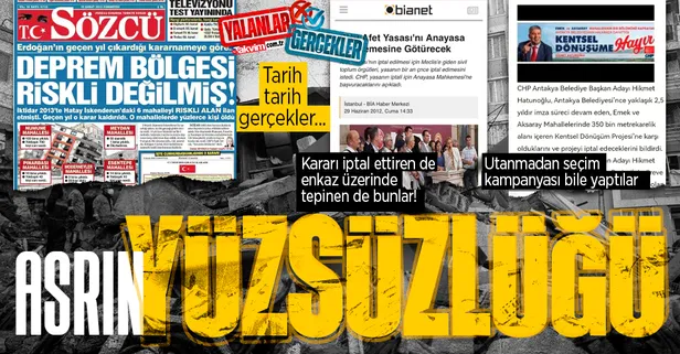Sözcü'nün 'riskli alan' algısı patladı! Başkan Erdoğan'ı hedef aldılar gerçek ortaya çıktı...