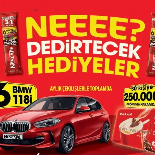 Nescafe 3ü1 Arada Ulusal Promosyonu