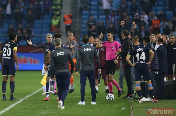 Trabzonspor - Fenerbahçe maçı nefes kesti! İşte heyecan dolu maçtan ekrana yansımayan kareler... - 25
