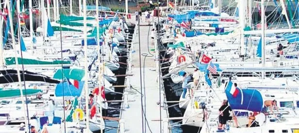 Türk bayrağına geçiş