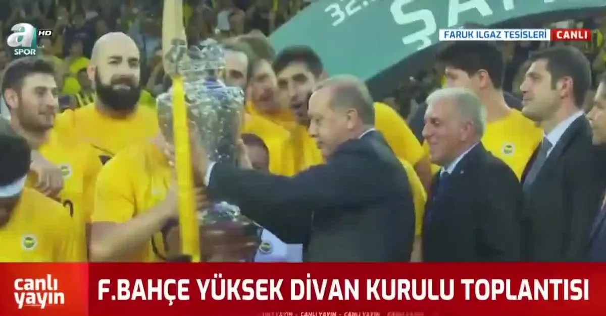 Fenerbahçe'den Başkan Erdoğan'a özel video