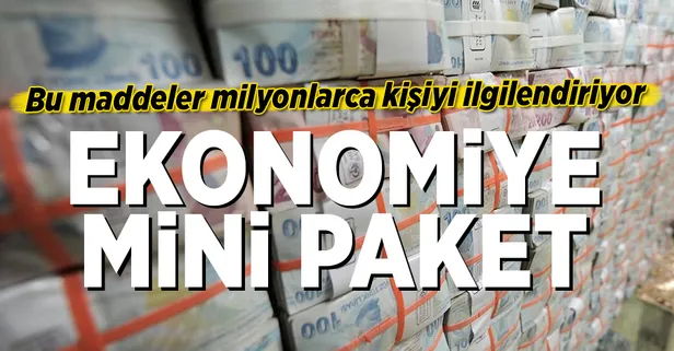 Seçim öncesi ekonomiye mini paket-1