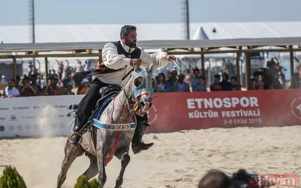 4. Etnospor Kültür Festivali başladı! Atatürk Havalimanı'nda ziyaretçilerini bekliyor... - 47