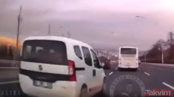 Yer: Ankara Pursaklar... Otoyolda makas cezasız kalmadı: 1627 TL ceza, ehliyete el koyma ve trafikten men... - 1