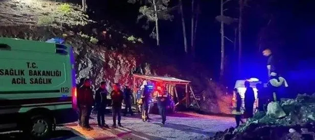 Denizli’de maden ocağında göçük