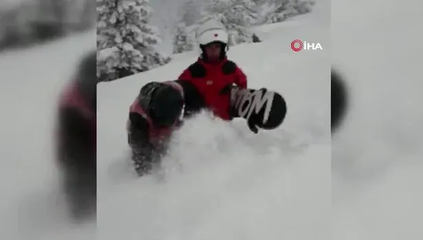 Bolu Kartalkaya’da kaybolan tatilciyi JAK ekipleri kurtardı