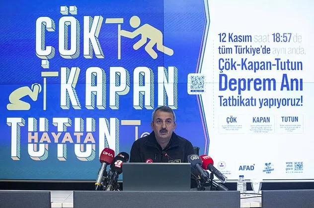 Türkiye genelinde "çök kapan tutun" tatbikatı!