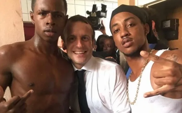 Fransa Cumhurbaşkanı Macron'un fotoğraf çektirdiği Reaulf Flemming, kokocu çıktı-1