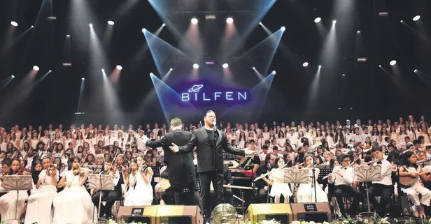 Bilfen Filarmoni Orkestrası ve Korosu’ndan muhteşem konser