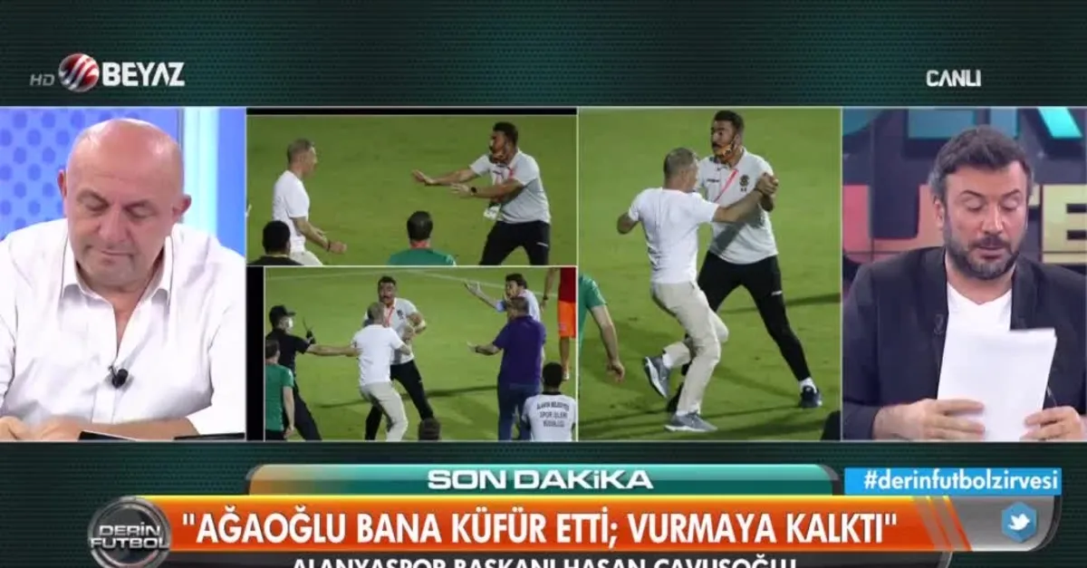 Ahmet Ağaoğlu'ndan Alanya maçındaki gerginlik hakkında flaş açıklama