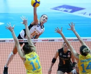 Vakıfbank 3-0 galip