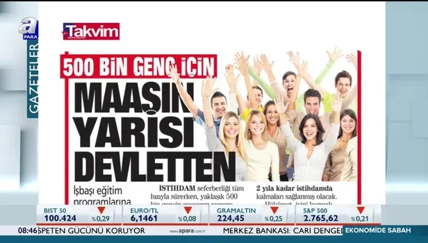 500 bin genç için maaşın yarısı devletten