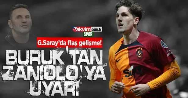 Galatasaray'da Okan Buruk'tan Zaniolo'ya uyarı!