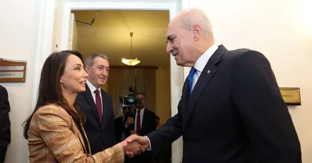 TBMM Başkanı Numan Kurtulmuş'tan DEM Parti ve İYİ Parti'ye ziyaret! Terörsüz Türkiye ve "komisyon" mesajı: Titiz bir çalışma yürüteceğiz