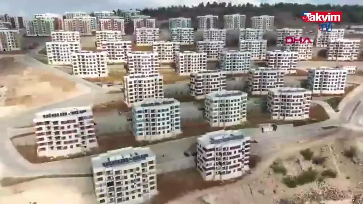 Kilis'te deprem konutları teslim ediliyor