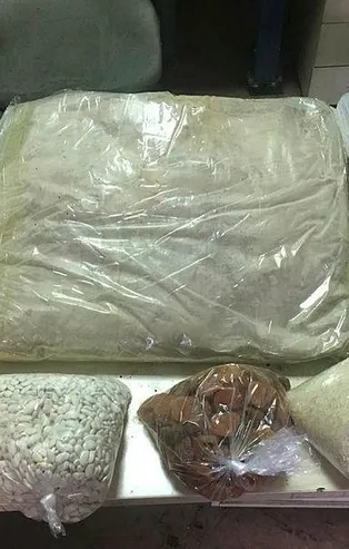 Van'da kargo merkezinde 11 kilo eroin ele geçirildi