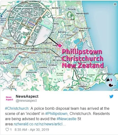 Son dakika... Yeni Zelanda'nın Christchurch kenti tekrar alarmda-1