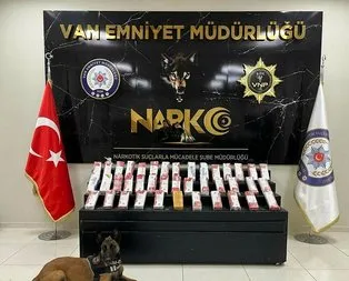 Van’da uyuşturucu operasyonu!