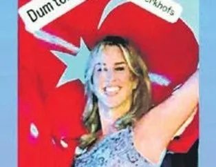 Kerkhofs Türk bayrağı açtı