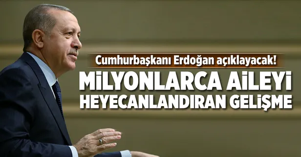 Detaylarını Erdoğan açıklayacak