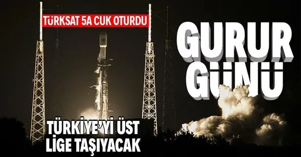 Ulaştırma ve Altyapı Bakanı Adil Karaismailoğlu açıkladı: Türksat 5A, 31 derece doğu yörüngesine ulaştı