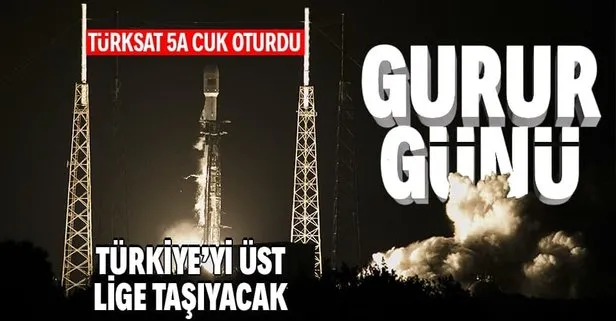 Türksat 5A, 31 derece doğu yörüngesine ulaştı