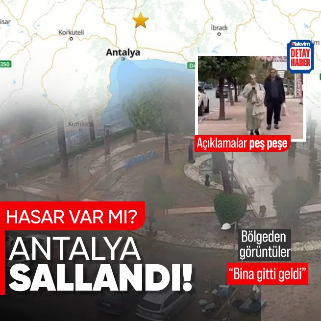 Antalya Serikte şiddetli deprem | Çevre iller de hissetti: AFAD 4.9 dedi Kandilli 5.2... Uzmanlar ne diyor?
