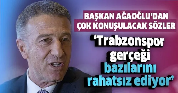 Trabzonspor Başkanı Ahmet Ağaoğlu’ndan Trabzonspor Divan Kurulu’nda önemli açıklamalar
