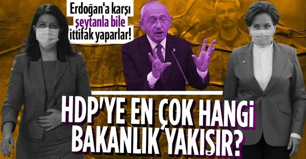 CHP itiraf etti: HDP'ye bakanlık veririz