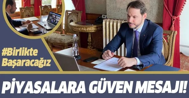 Son dakika: Hazine ve Maliye Bakanı Berat Albayrak: İhtiyaç duyulan her alanda gerekli adımları atacağız