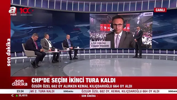CHP'de seçim ikinci tura kaldı!