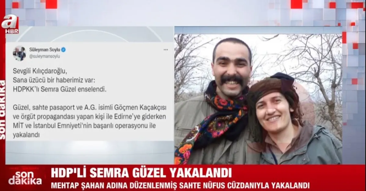 SON DAKİKA: HDP’li Semra Güzel yakalandı