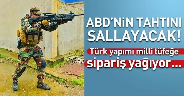Türk yapımı milli tüfek, ABD’nin tahtını sarsacak
