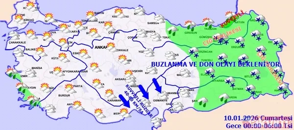 Meteoroloji’den 27 ile sarı kod uyarısı: Hafta sonu kar yağacak mı? Sert fırtına ve sağanak o bölgede etkili olacak - 25